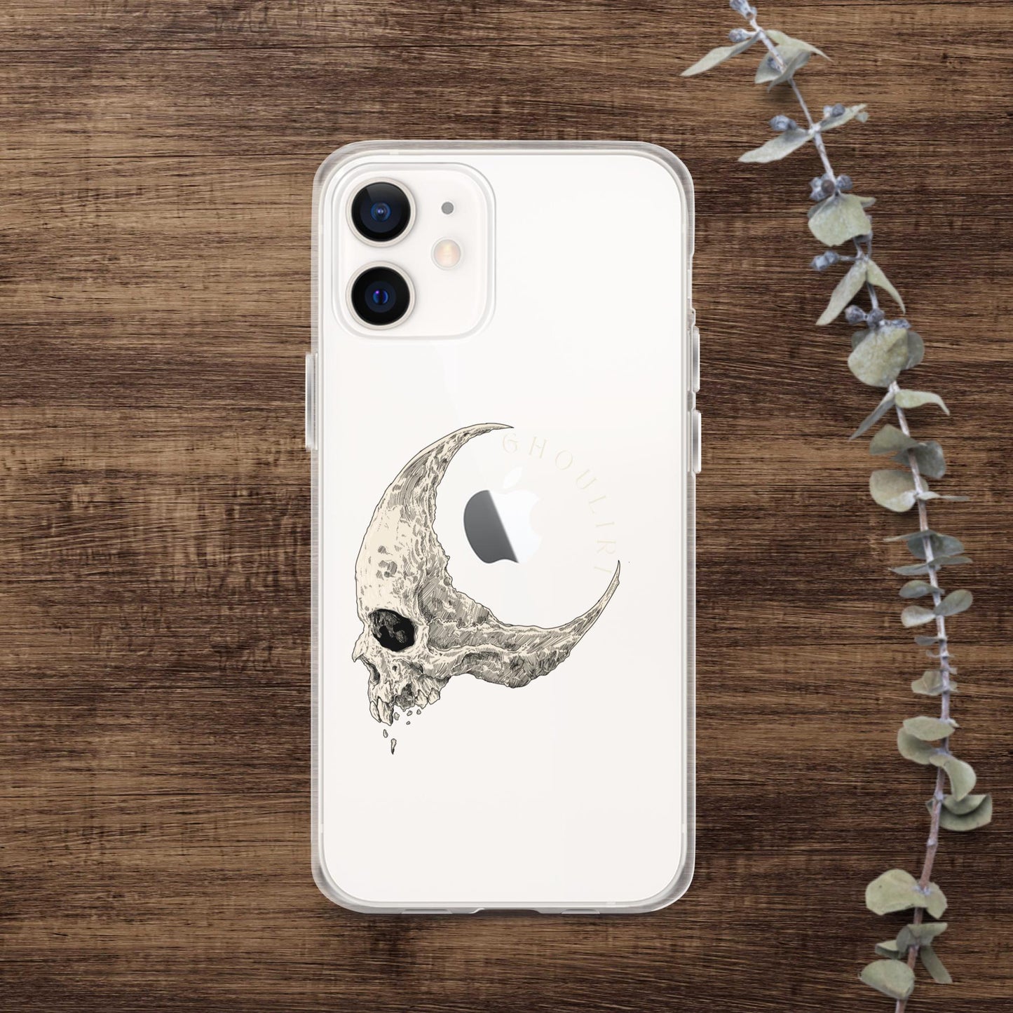 Ghouliri Cursed Skull Clear Case for iPhone®