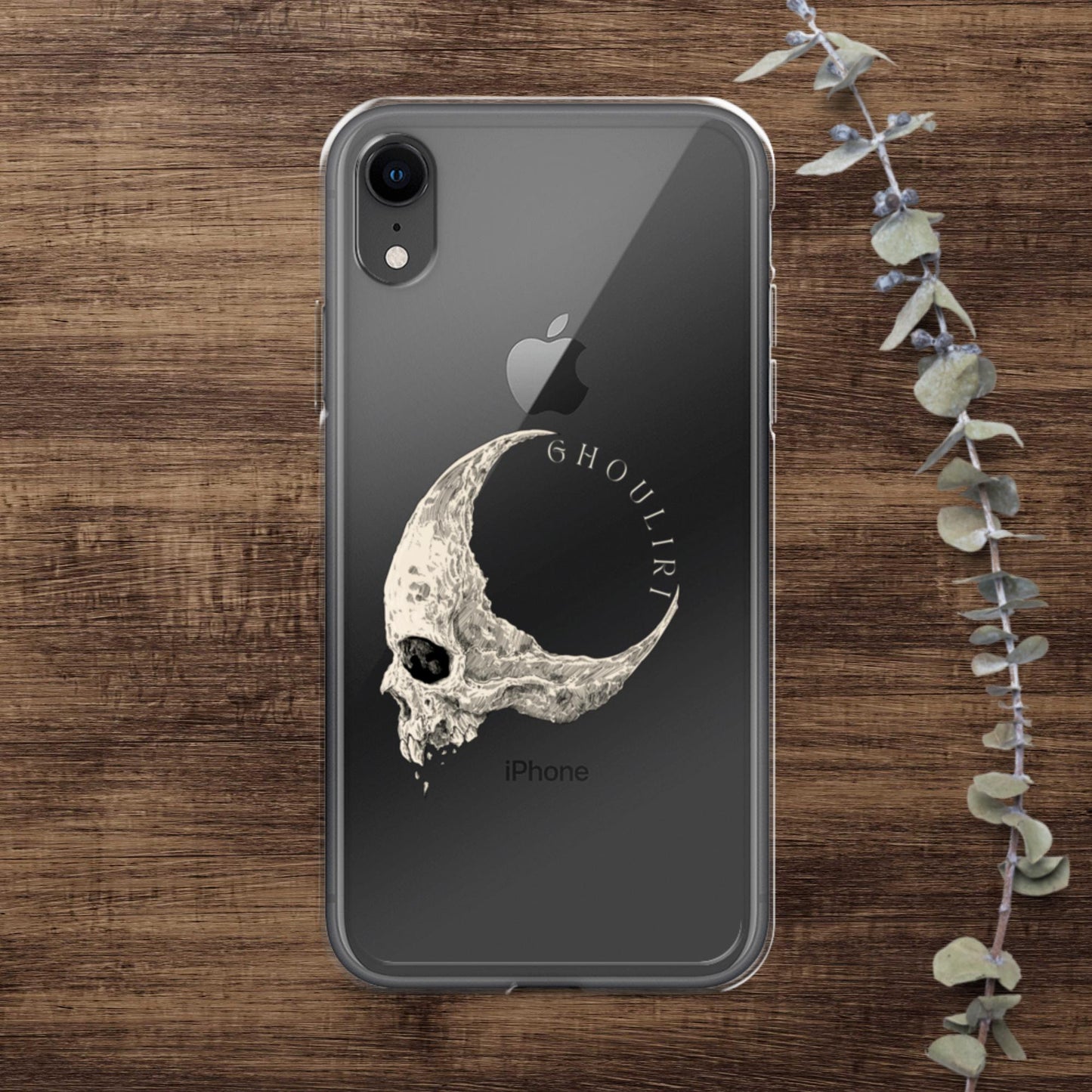 Ghouliri Cursed Skull Clear Case for iPhone®