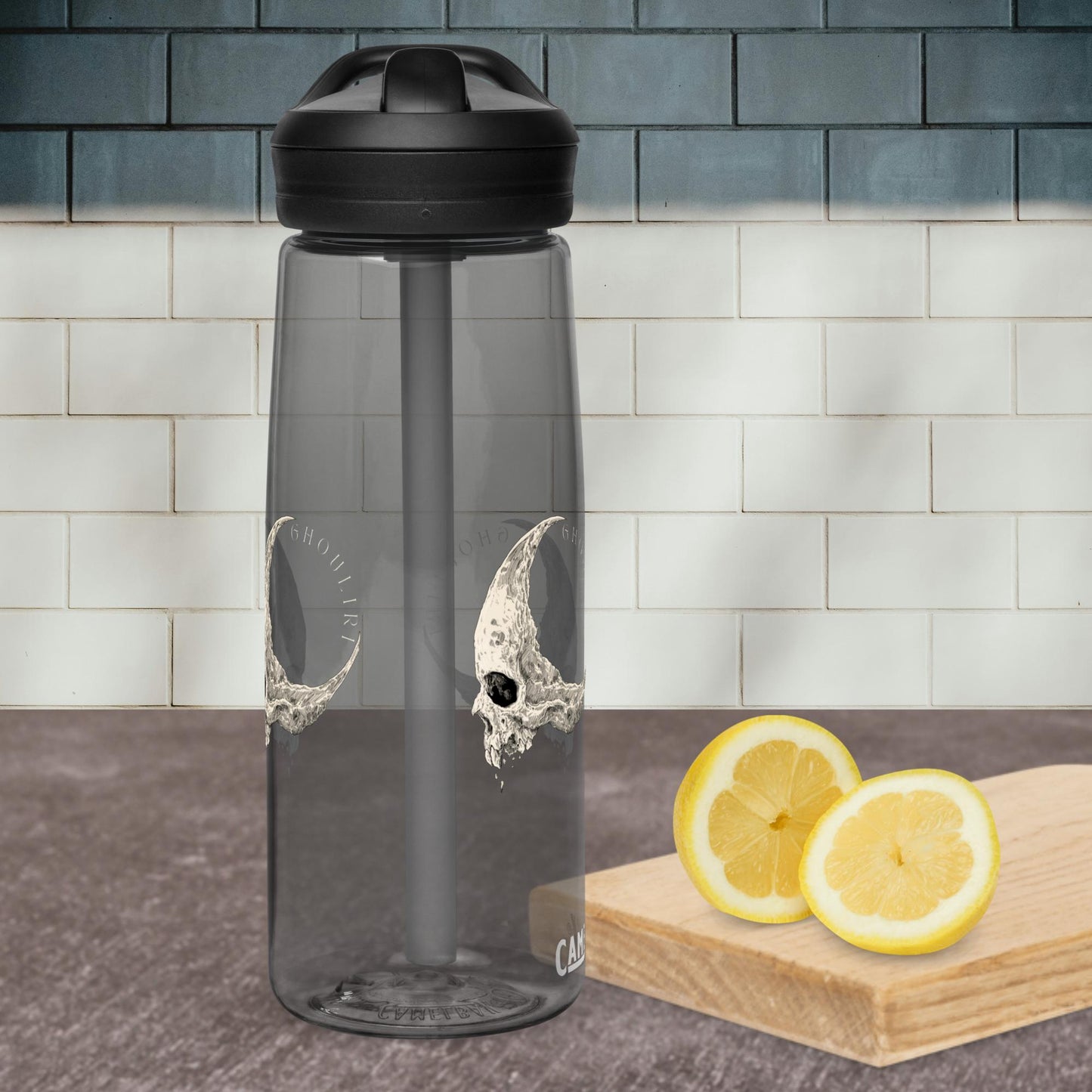 Ghouliri Cursed Skull Water Bottle