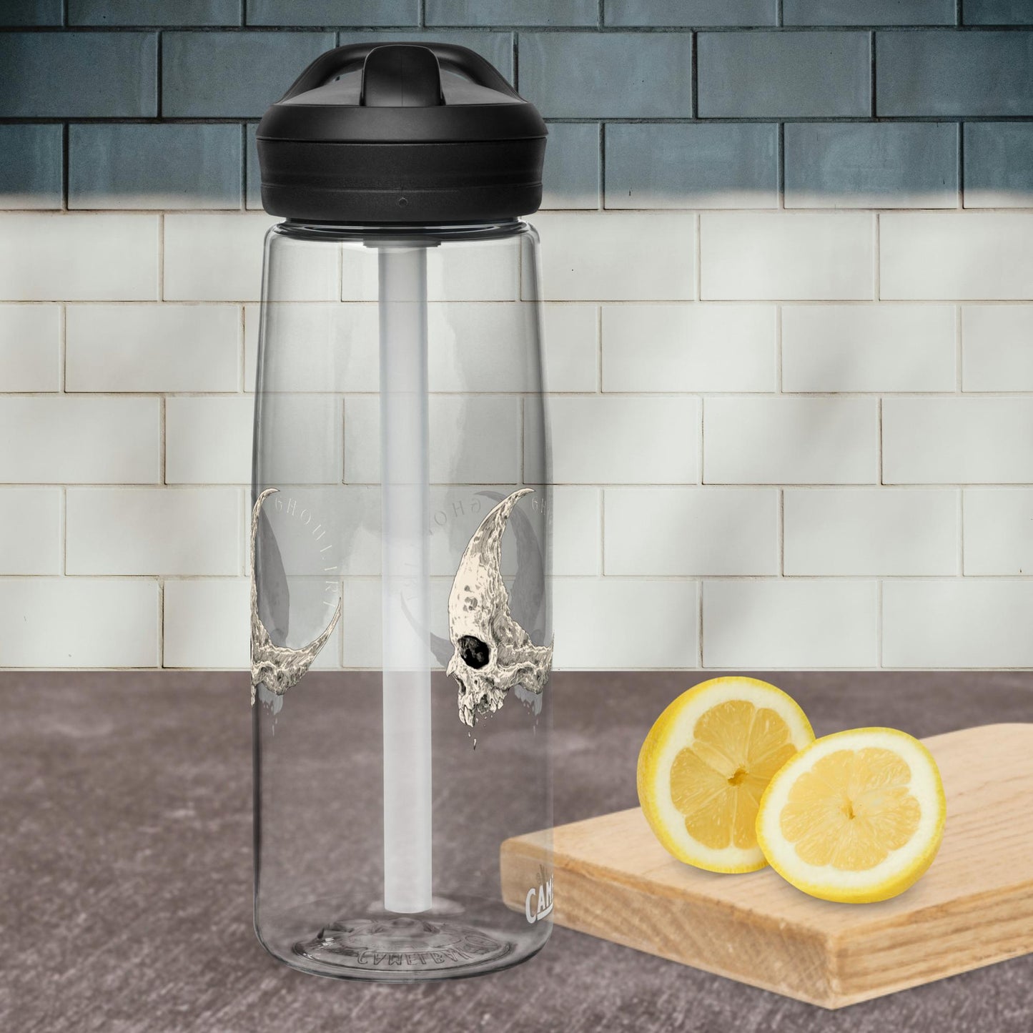 Ghouliri Cursed Skull Water Bottle